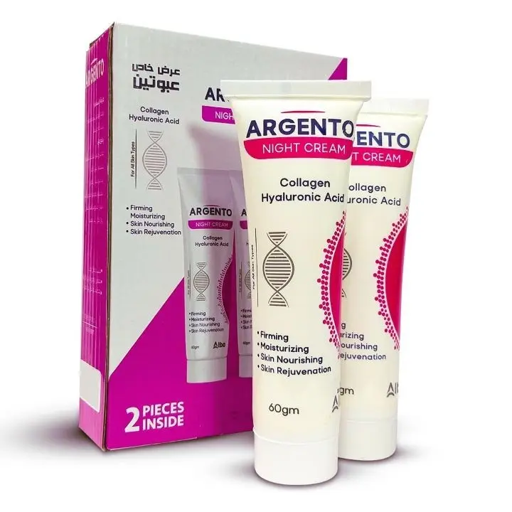 ALBA.ARGENTO NIGHT CREAM COLLAGEN 60M(2BOX)OFFER