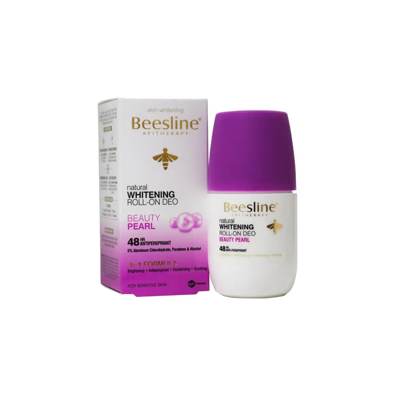 BEESLINE(DEO.BEAUTY PEARL WHIT.ROLL ON 50M+WHITENING SUNFILTER 50M)OFFER