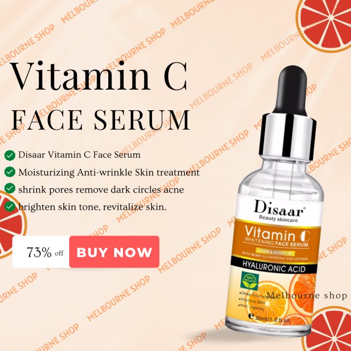 Disaar VIT.C FACE HYALURONIC ACID SERUM 100ML