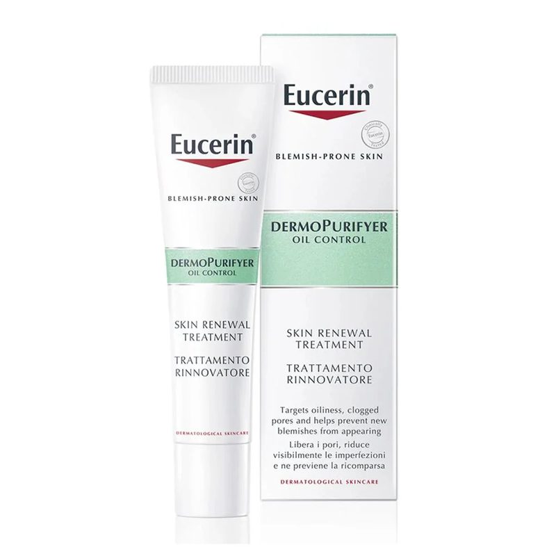 EUCERIN DERMO PURIFYER OIL CONTROL SKIN RENEWAL TREATMENT 40M