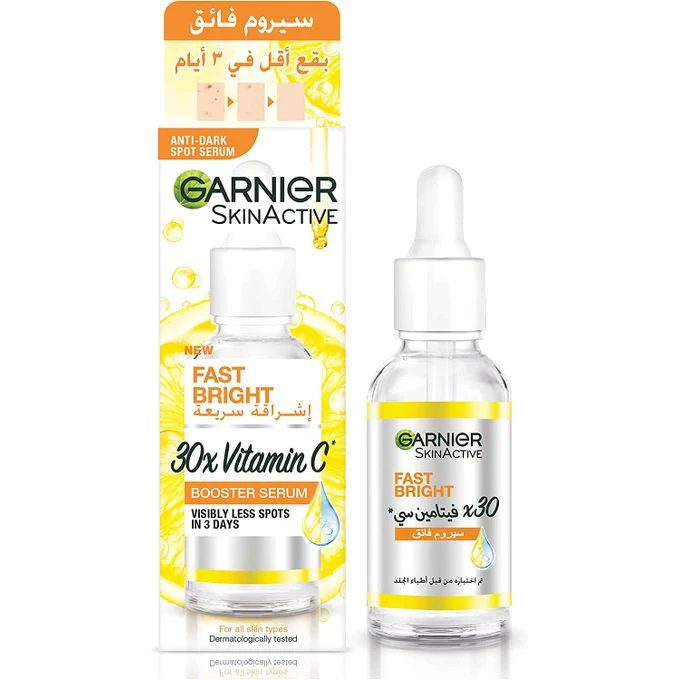 GARNIER FAST BRIGHT30XVIT C BOOSTER SERUM 15M