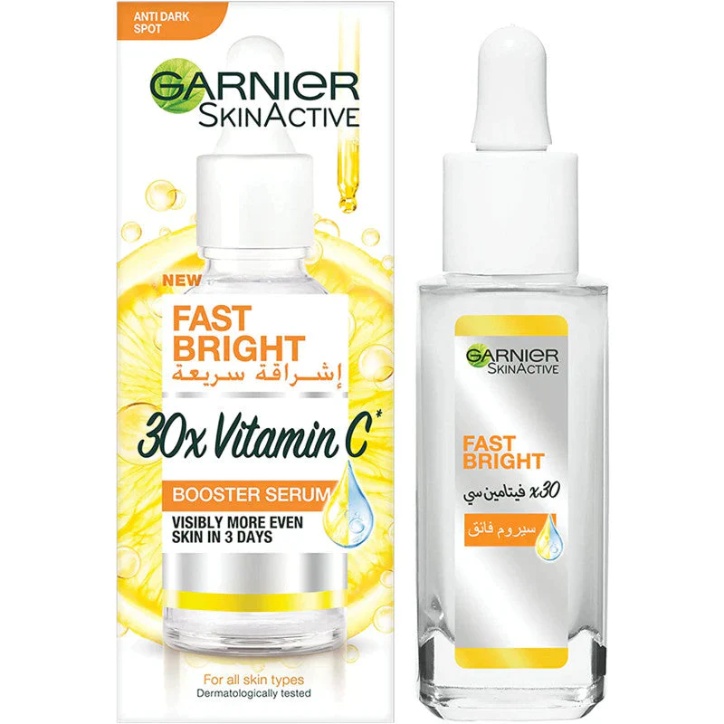 GARNIER FAST BRIGHT30XVIT C BOOSTER SERUM 15M (15% OFFER)