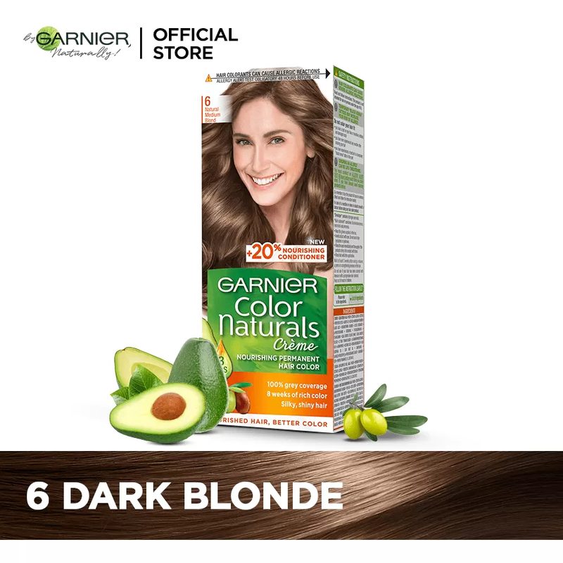GARNIER HAIR COLOR NATURAL CR /6(DARK BLONDE )
