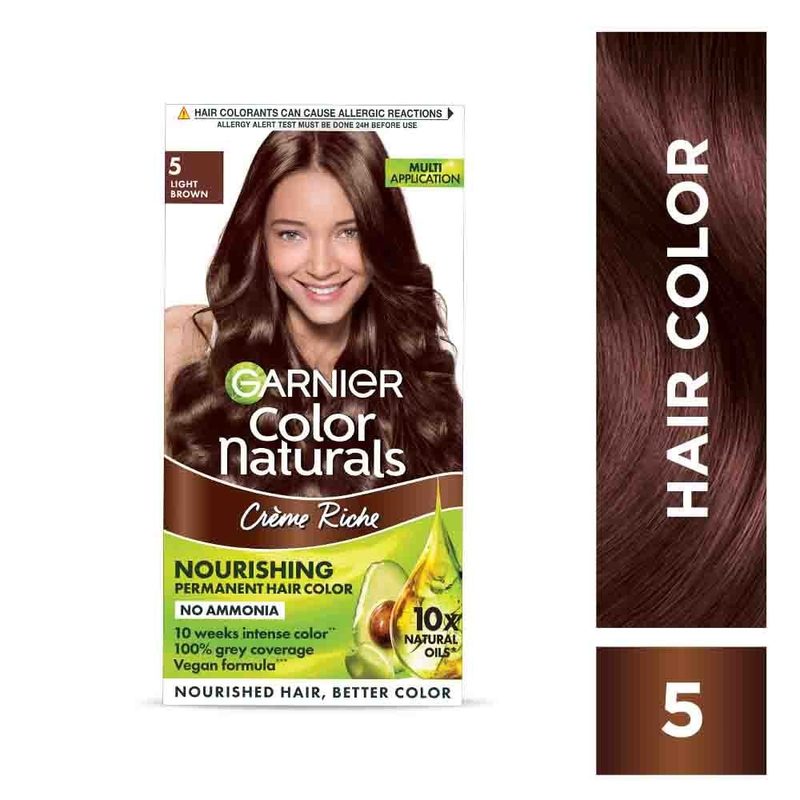 GARNIER HAIR COLOR NATURALS CR/5( LIGHT BROWN)