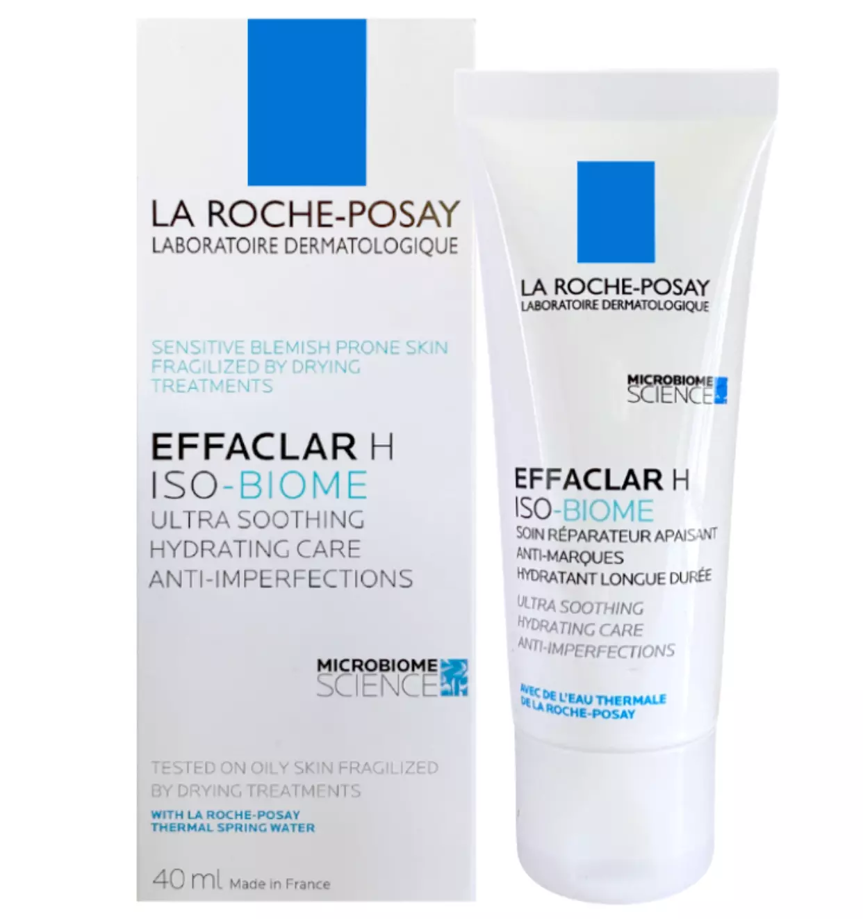 LA ROCHE EFFACLAR H ISO-BIOME MOIST 40M